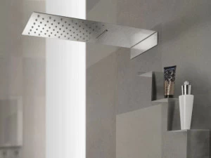 tender rain Настенная душевая лейка из нержавеющей стали с 2 струями и хромотерапией Estante 2t 450 0