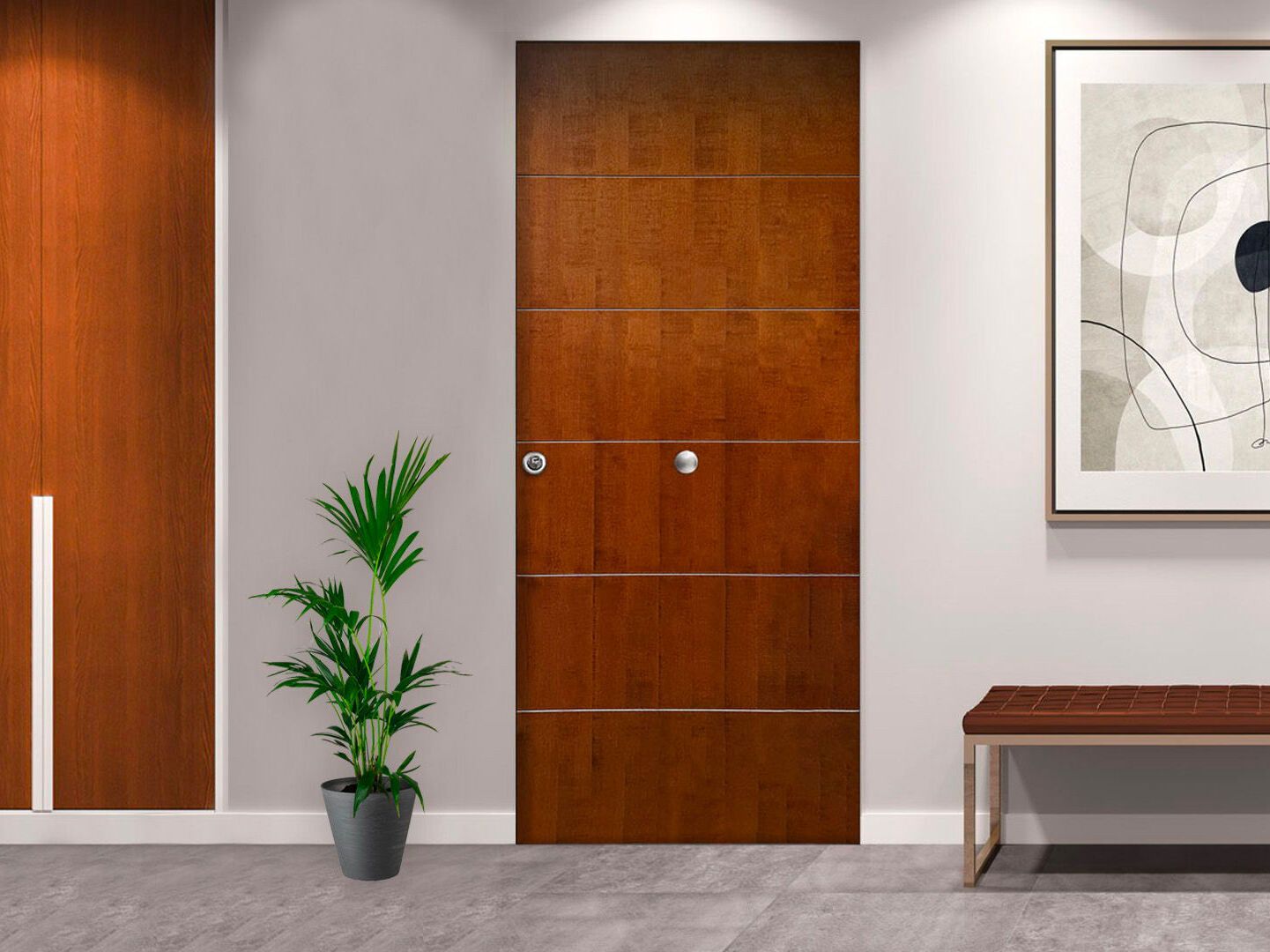 Огнестойкая бронированная входная дверь Scrigno Scrignotech-бронированные двери ARCH-00077174 - Вид №1