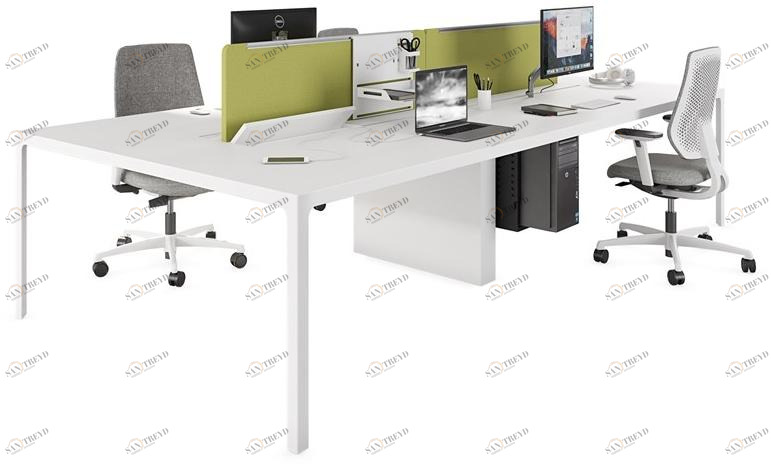 ESTEL GROUP Рабочее место с разделительными панелями More sun-id-1456350