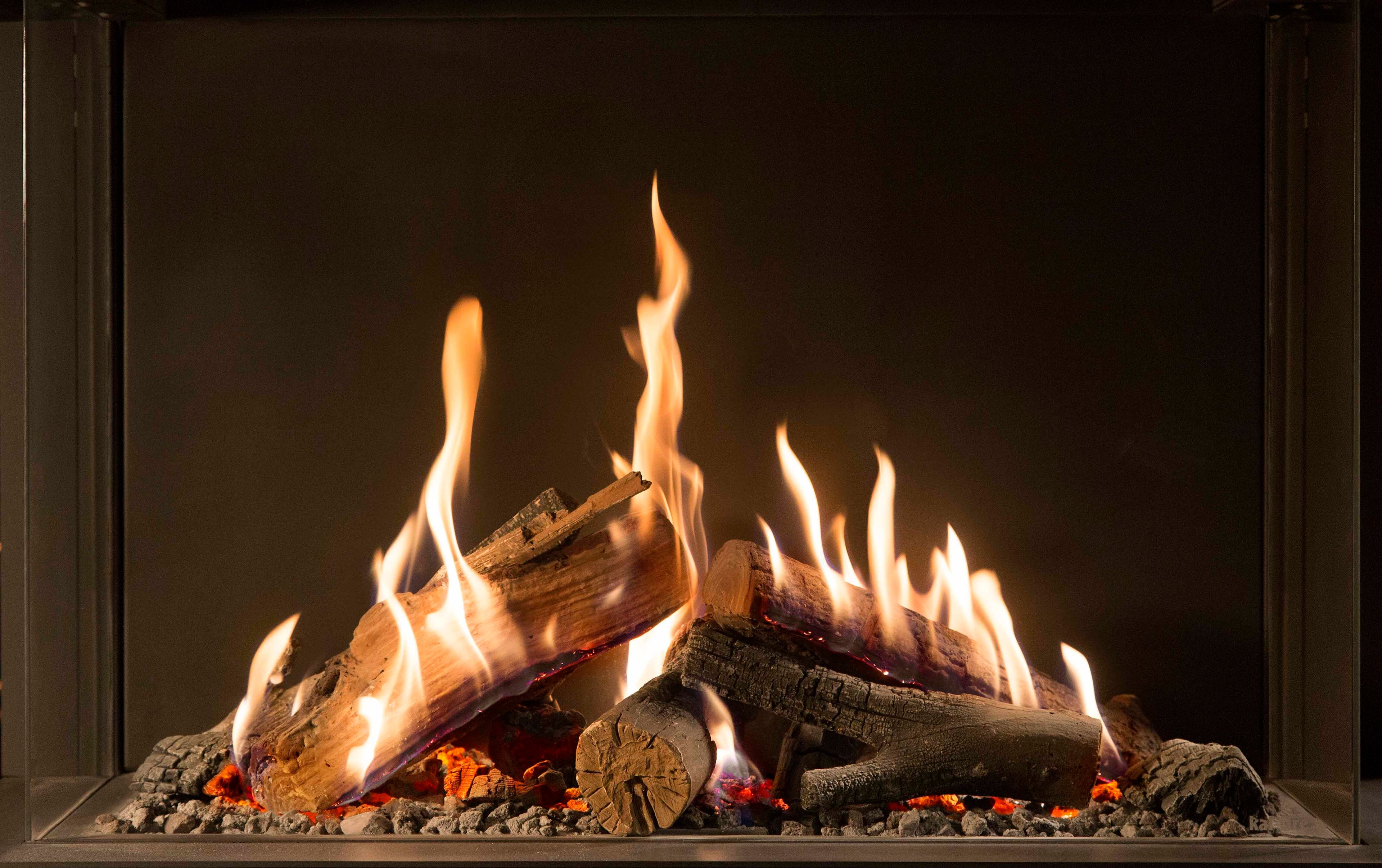 Газовый тройной закрытый камин KALFIRE GP85/55S ARCH-00042774 - Вид №2