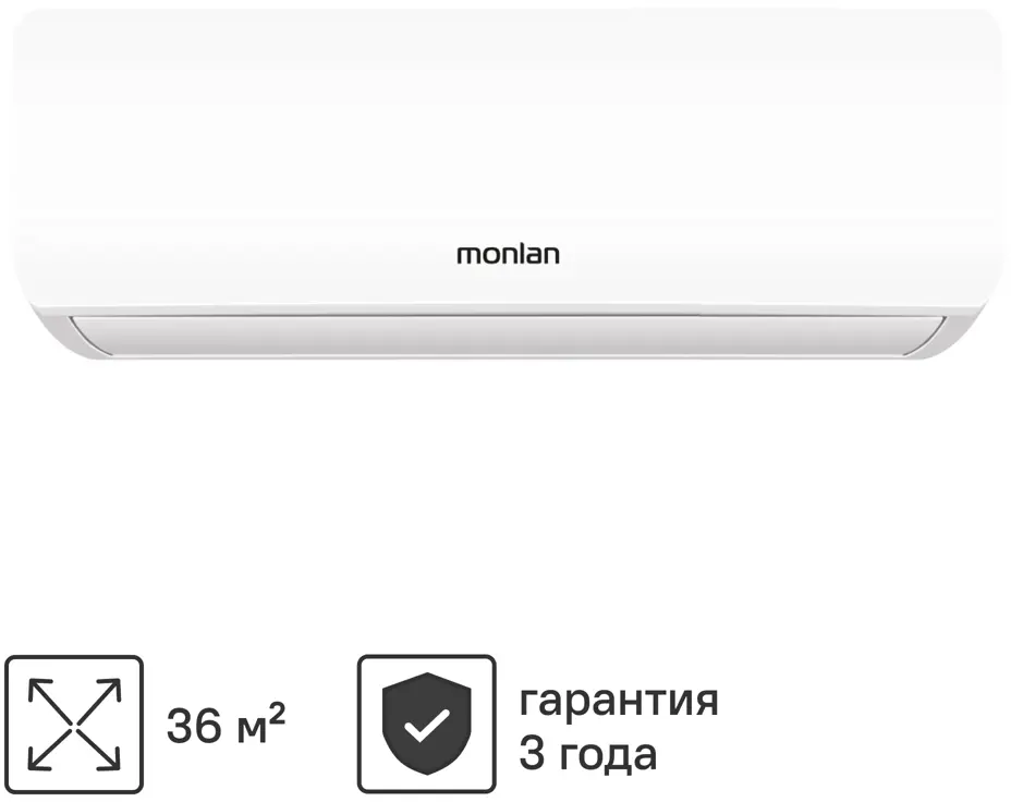 Инверторная сплит-система MONLAN MSH-12I для помещений до 35 м² 89364933