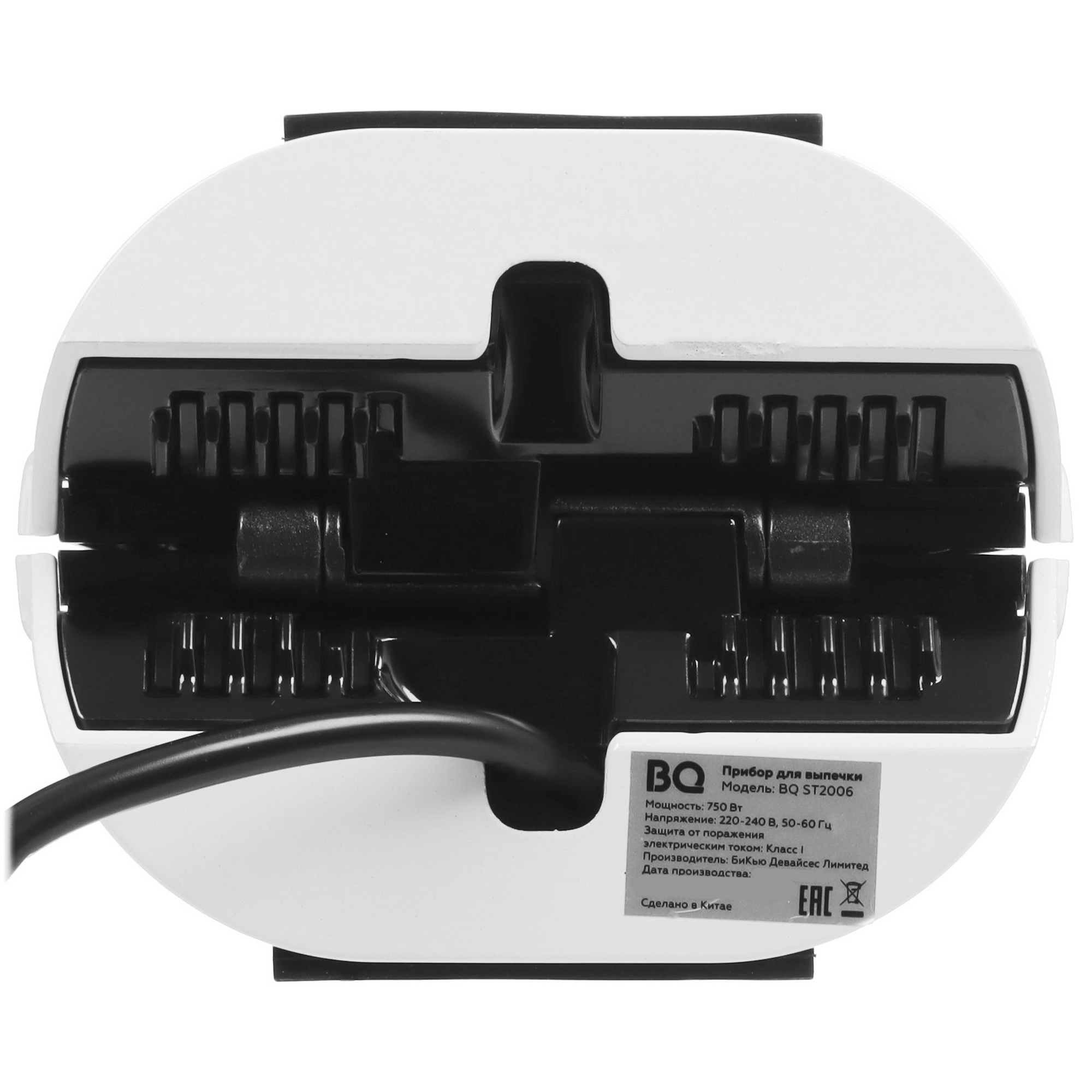 9165769 Вафельница BQ ST2006 белый STDN-0012215 - Вид №4