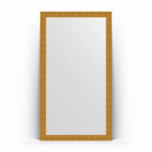 BY 6020 Зеркало напольное в багетной раме - чеканка золотая 90 mm EVOFORM Definite floor