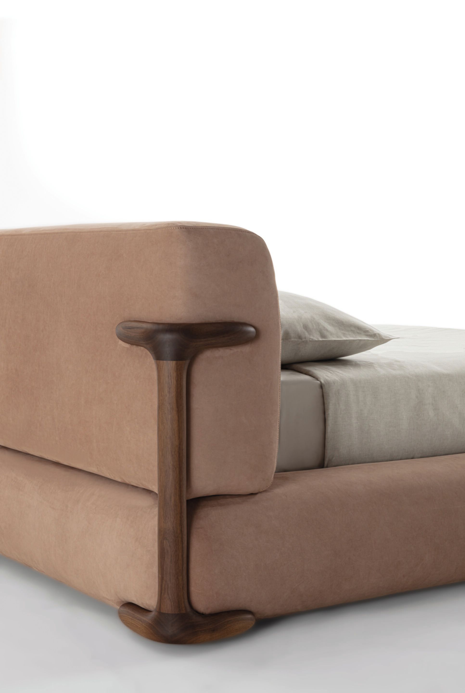 Двуспальная мягкая кровать из ткани Porada Twenty-Four ARCH-00126907 - Вид №13