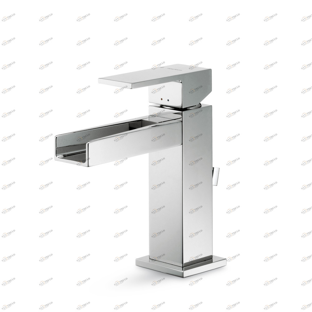 Смеситель для раковины, однорычажный, со сливным гарнитуром 1 ”1/4 ERGO OPEN NEWFORM Италия 66510