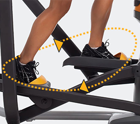 E1X Эллиптический тренажер e1x (e1x-02) MATRIX  - Вид №3