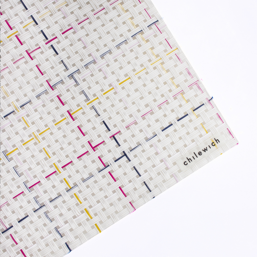 Салфетка виниловая Parade, жаккардовое плетение, 36х48 см Chilewich C100528002 - Вид №3