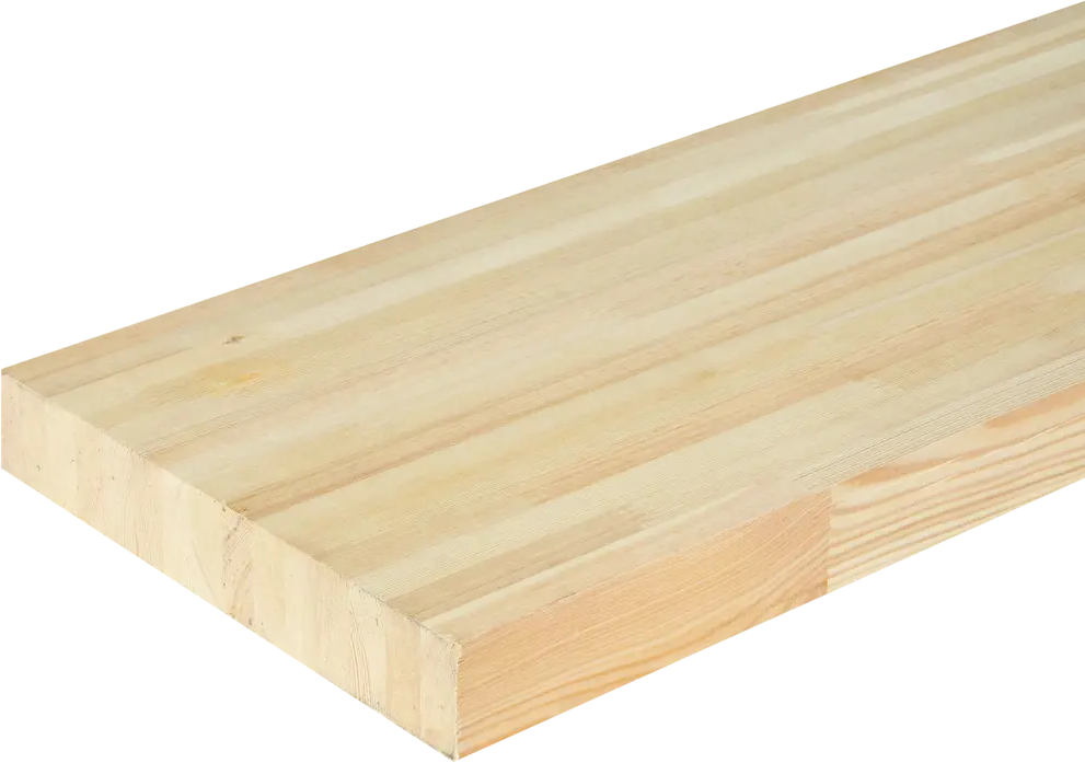 Тетива лестничная Santreyd из массива лиственницы 50×300×3000 мм 82000438