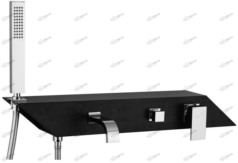 Rubinetteria Giulini Смеситель для ванны настенный с ручным душем Plp Fplp010b3