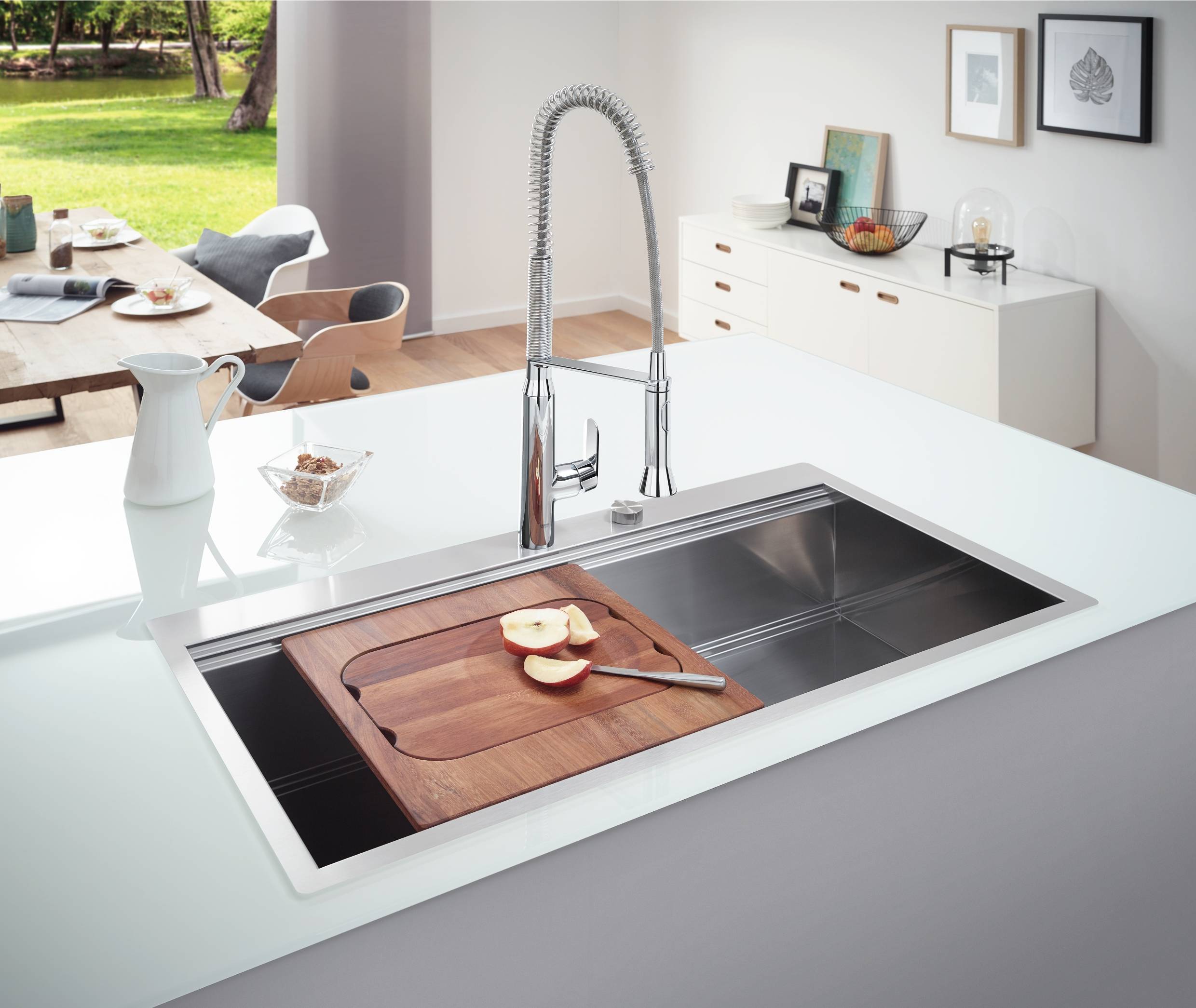 31586SD0 Мойка кухонная овальная Grohe K800 - Вид №2
