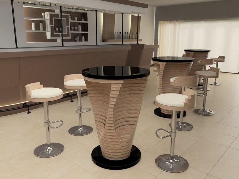 Zuri Design Высокий табурет с подставкой для ног  00700  - Вид №7