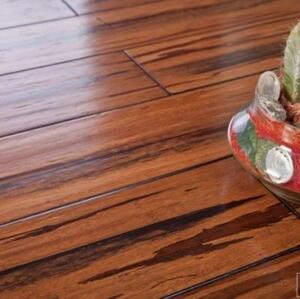 Массивная доска Parketoff Экзотика Прессованный Джангл Бамбук Селект (Рельефная) 915х125 мм.