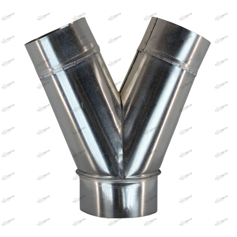 Тройник круглый Y-обр. (штаны) (оц. сталь) d125/125/125 Santreyd 00-0245-005