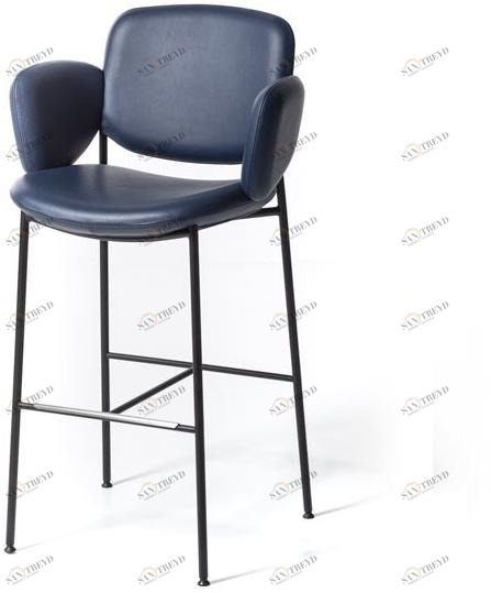 arrmet Высокий кожаный табурет Macka sun-id-1453474