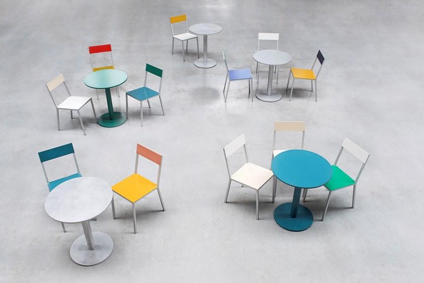 valerie_objects Круглый стол из лакированного алюминия  V9016034c/b  - Вид №10