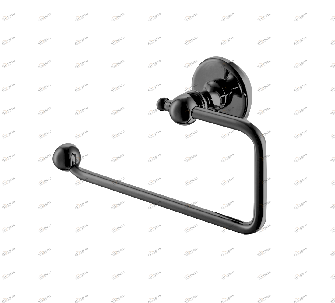 Gentry Home Керамический держатель стакана Queen Темный никель GH102145