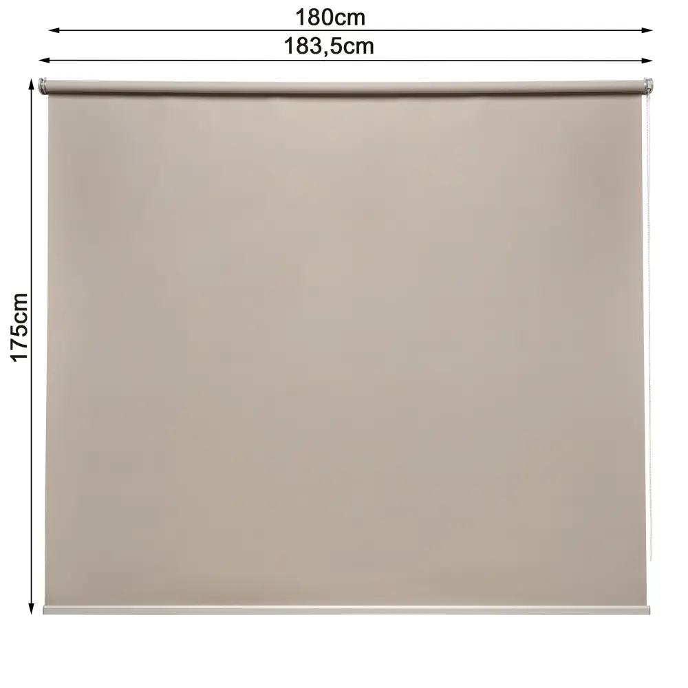 Штора рулонная блэкаут Inspire Belem 180x175 см коричневая 82689458 STLM-2090012 - Вид №2