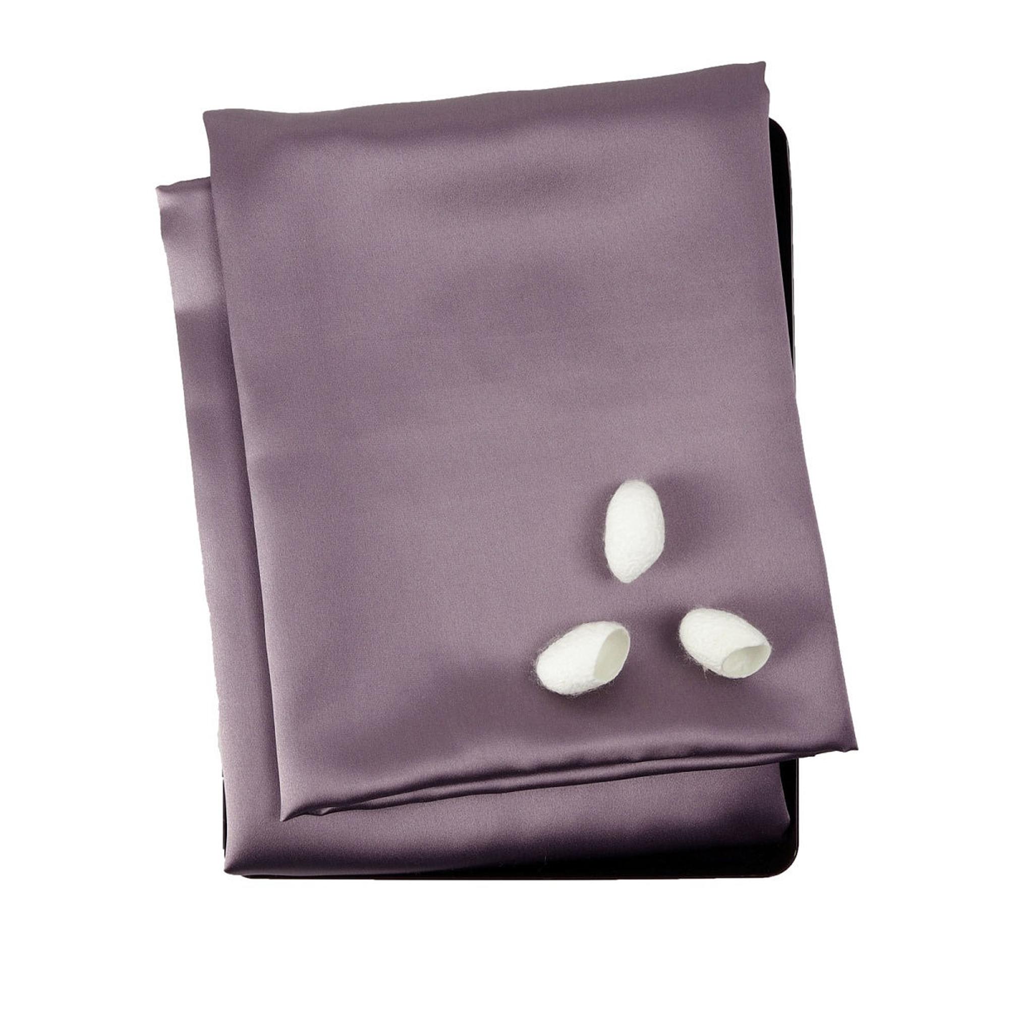 Наволочка princess77lilac, 70x70 см, шелк, 1шт, цвет лиловый SILK MANUFACTURE 90520685