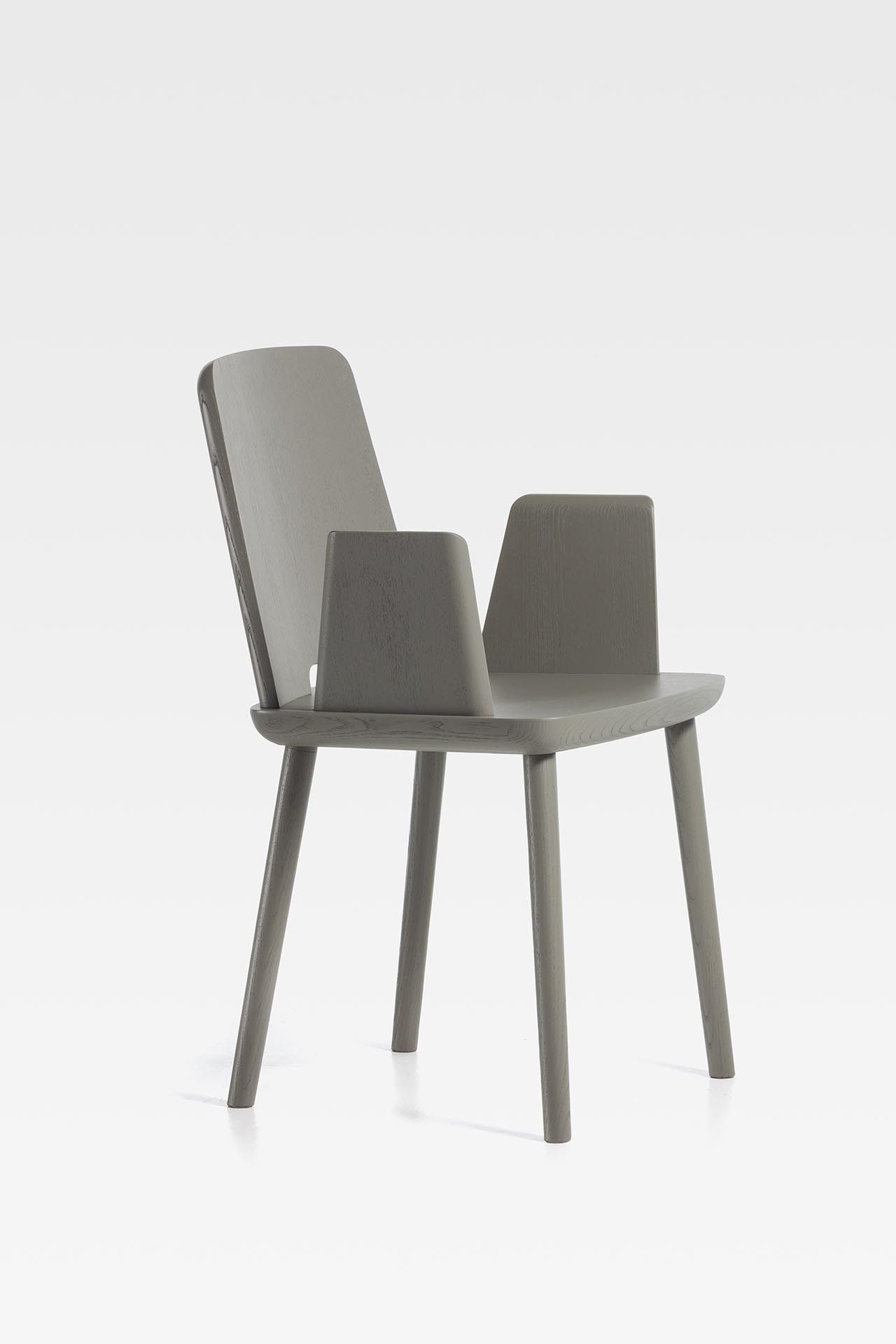 Стул из ясеня с подлокотниками SIPA планшет ARCH-00124717 - Вид №26