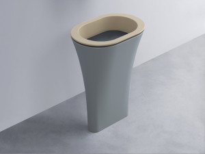 AMLA65-AV+AMPILO-BA+AMCOLO-BR Раковина Amedeo Ovale отдельностоящая cielo Enjoy + Amedeo