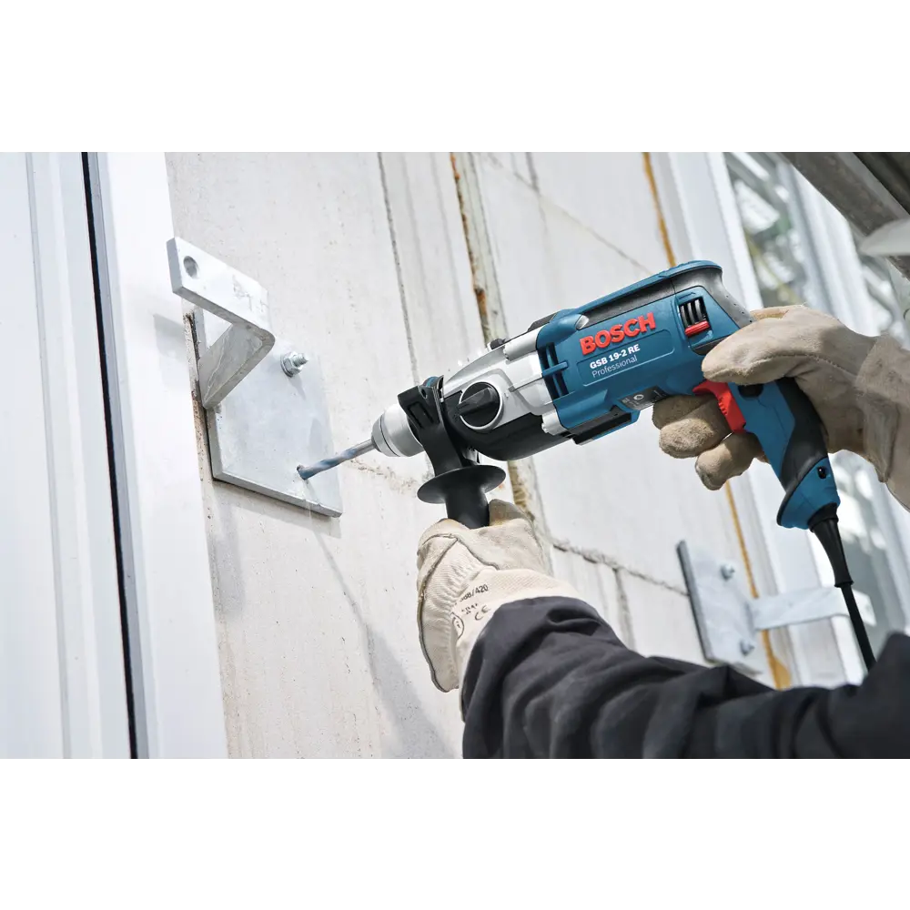 Дрель сетевая ударная Bosch Professional GSB 19-2 RE 060117B500, 850 Вт 80136759 STLM-2053172  - Вид №9