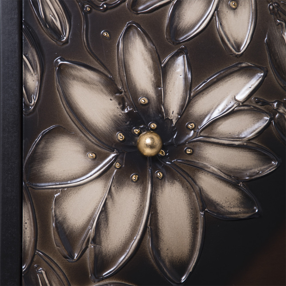 11621 Комод Терра-3 (с 3-мя ящиками) Каштан Амбер BOGACHO 4627196590540 - Вид №3