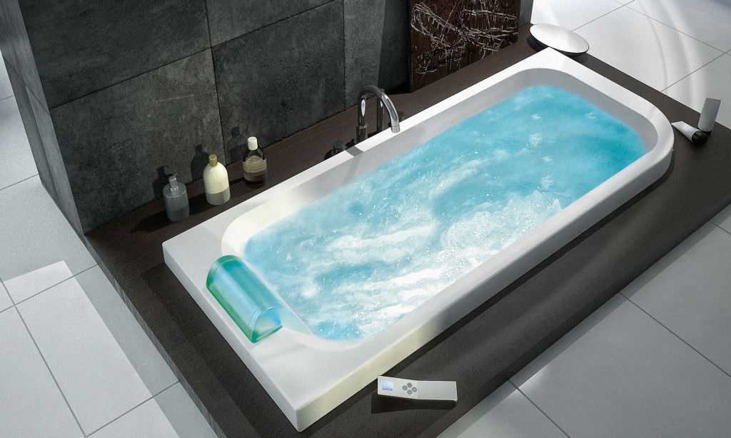 Ванна с гидромассажем "HYDRO TOP" Aquasoul Lounge встроенная 9443-560 Sx Jacuzzi 9443560SX - Вид №3