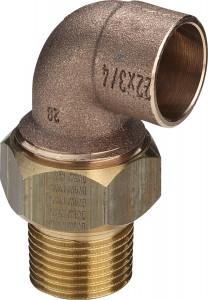 Viega Соединительный элемент резьбовой разъемный 90° 94098G (144098)