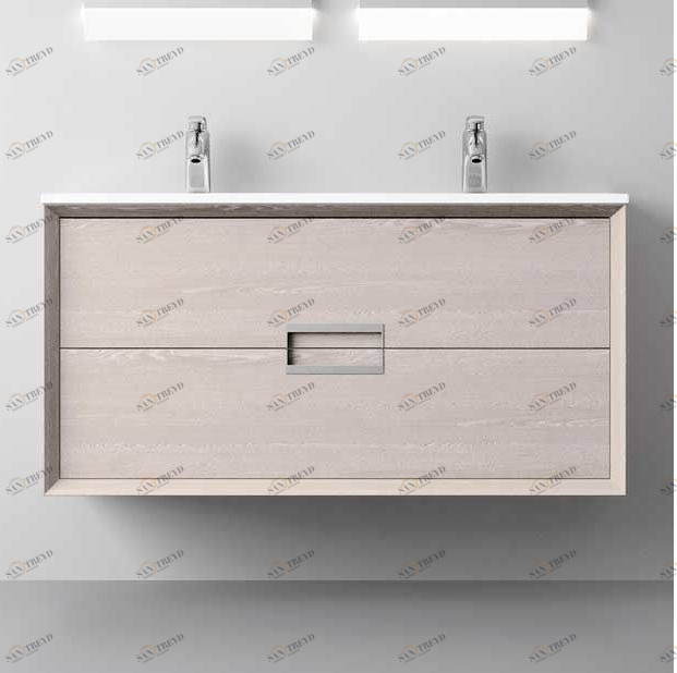 Avila Dos Тумба подвесная с раковиной NEW 120 Color R6 NOVUS Trendy 26072120120089NR6