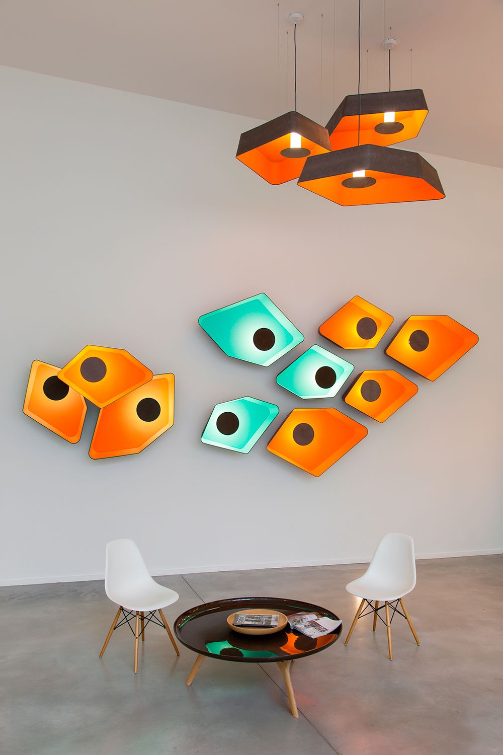 Стальной светодиодный подвесной светильник designheure Nénuphar ARCH-00030317 - Вид №1