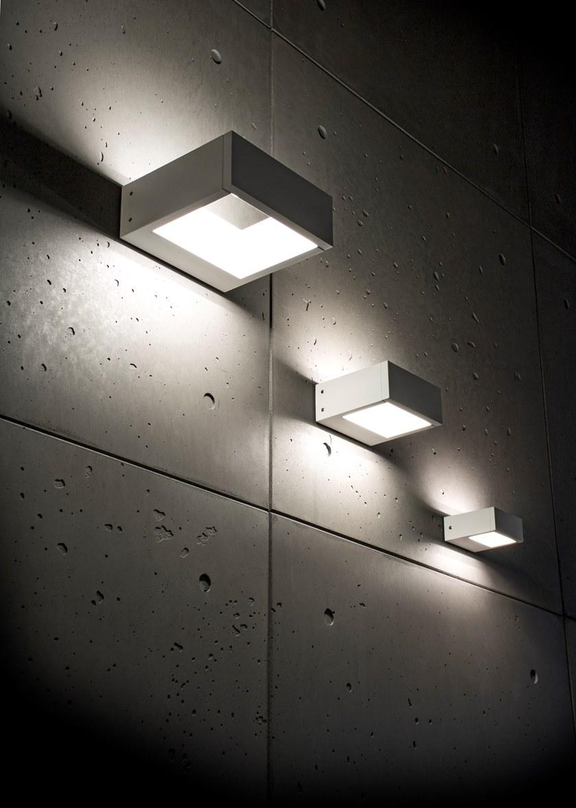 SIMES Светодиодный уличный настенный светильник Cool square sun-id-1398108 - Вид №1