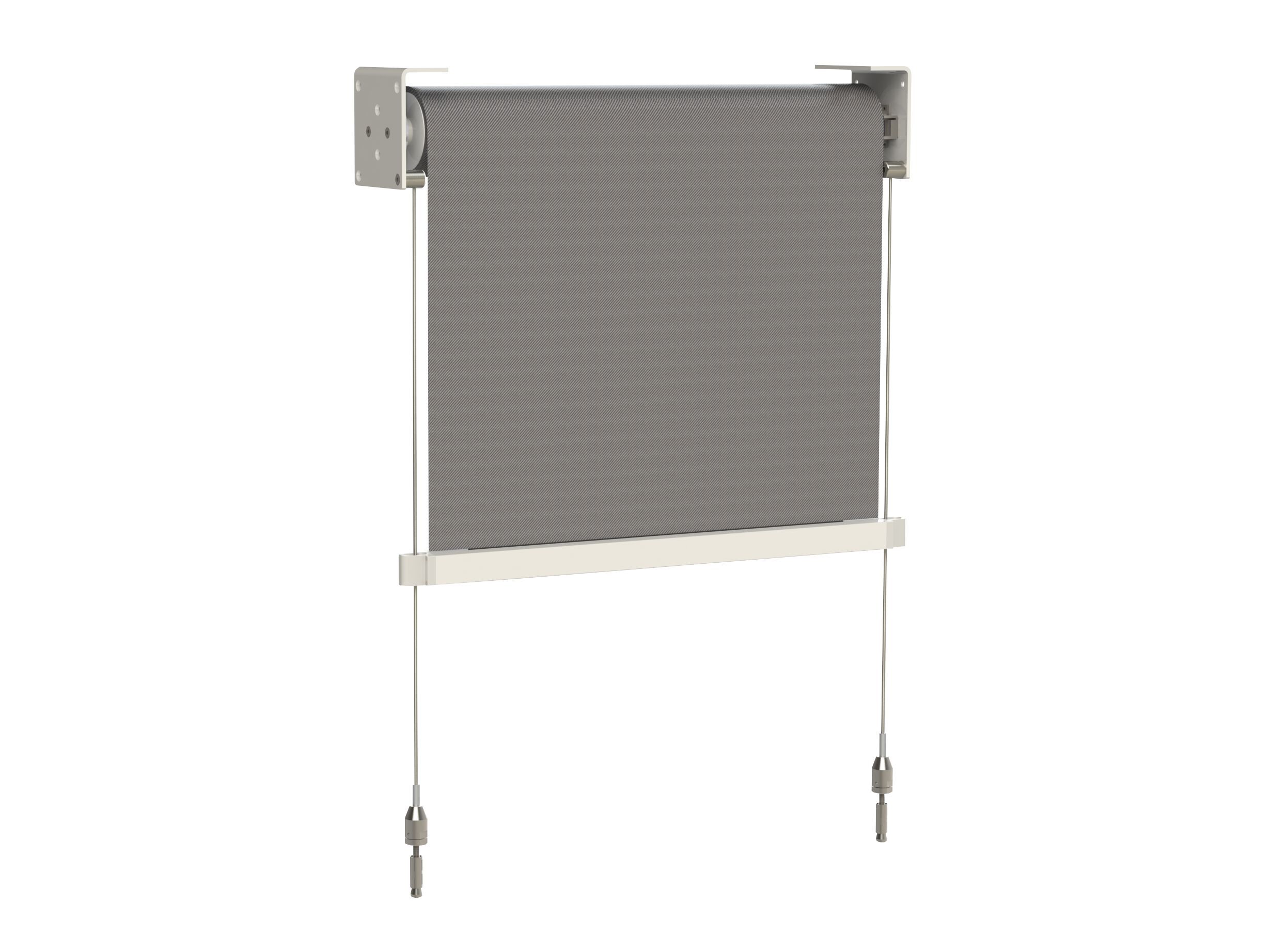 Роликовый занавес с лебедкой или мотором с тросами из нержавеющей стали Mv Line рулонные шторы со стальными тросами ARCH-00092461 - Вид №1