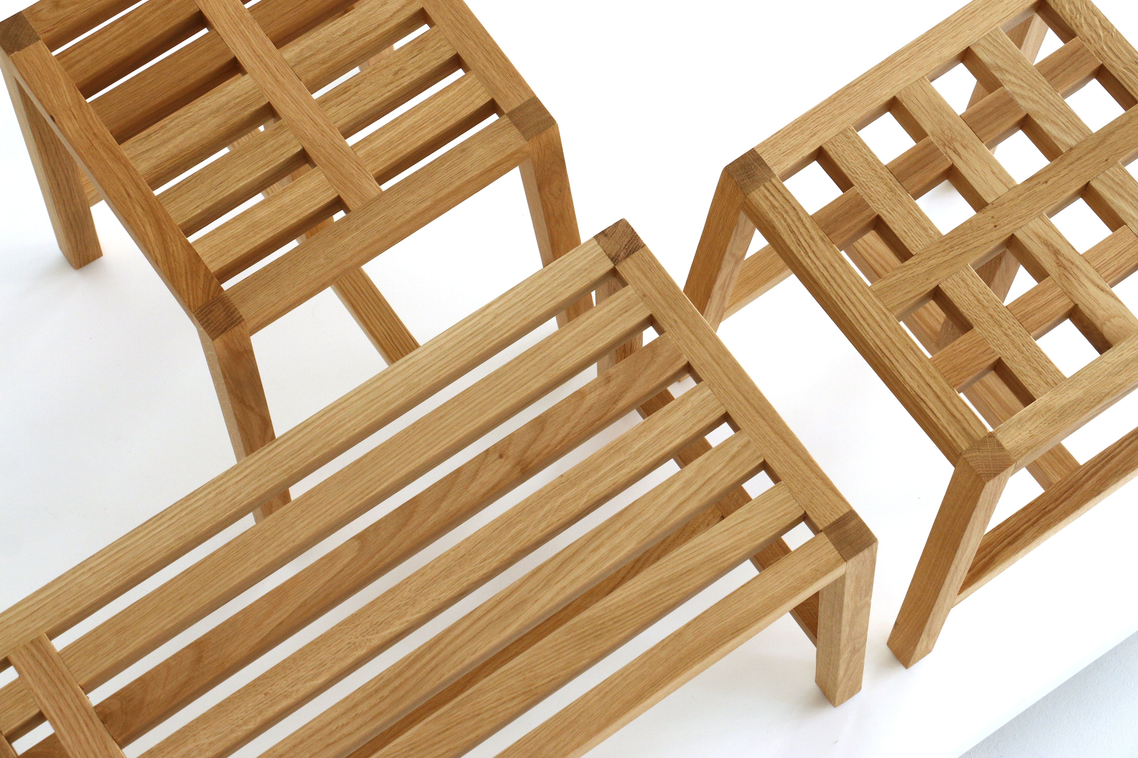 Дубовый табурет Branca Lisboa Tween ARCH-00040847 - Вид №2