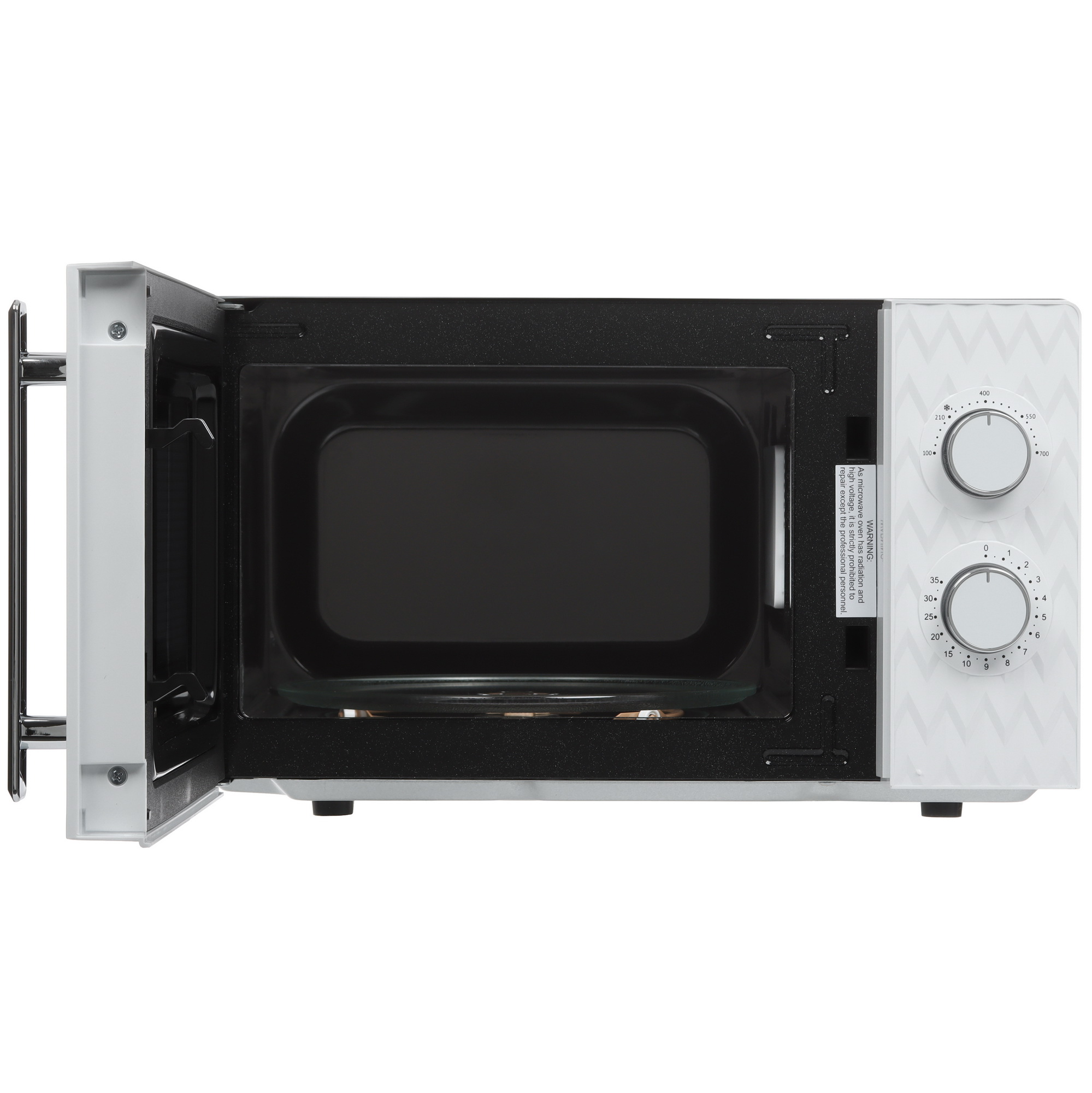 9913729 Микроволновая печь Tesler MM-2004 белый, зеркальный STDN-0024203 - Вид №5