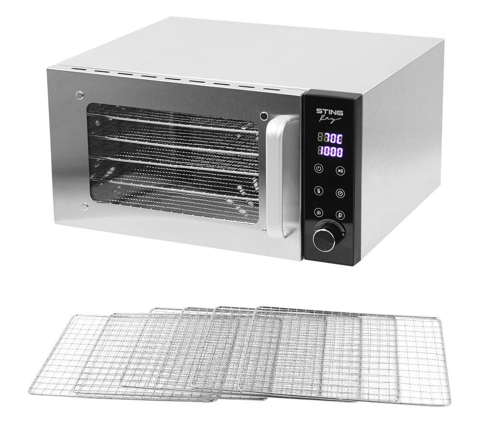 9162169 Сушилка для овощей и фруктов STINGRAY ST-FD709A черный STDN-0017587 - Вид №7