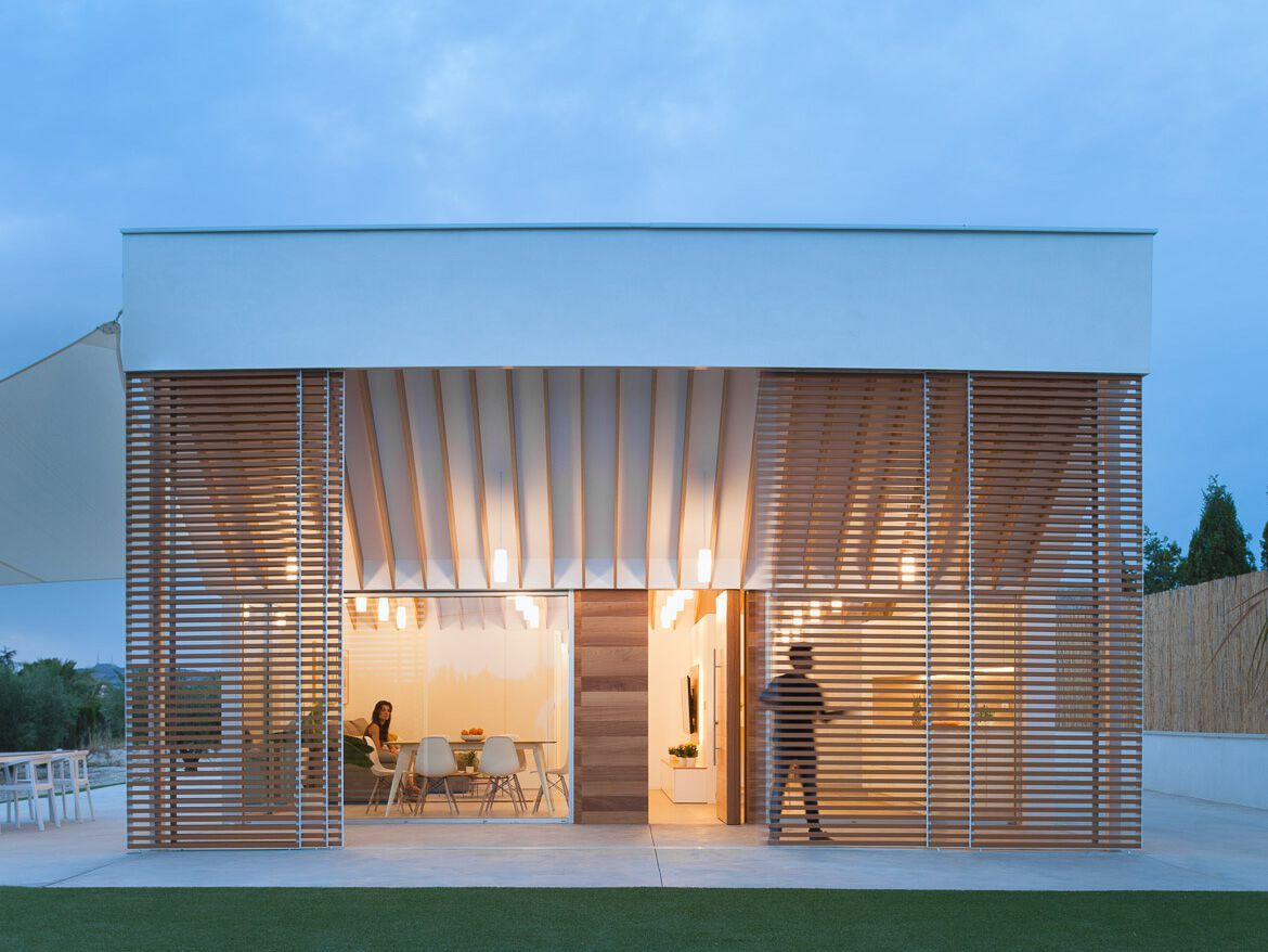 Система телескопических и синхронизированных дверей Saheco MULTIPLO TIMBER ARCH-00028061 - Вид №7