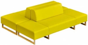 Sancal Модульная скамейка из кожи Moon