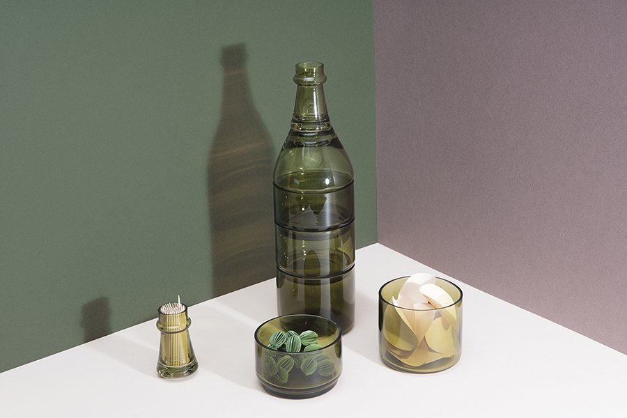 Емкости для аперитива зеленые 5 штук L'apero DOIY ДИЗАЙНЕРСКИЕ 00-3869937 Зеленый  - Вид №4