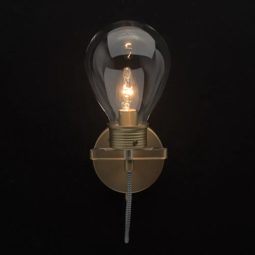 Бра «Атмосфера» 1хE14х5 Вт цвет золотой 81973875 STLM-2034373 MW-Light  - Вид №4