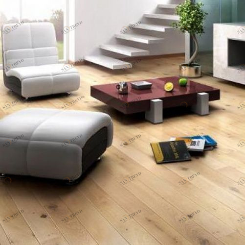 Паркетная доска Teka Easy Soft Loc Эктив белённый 12900 Дуб Натур (Гладкая) 1085х127 мм 2500200017