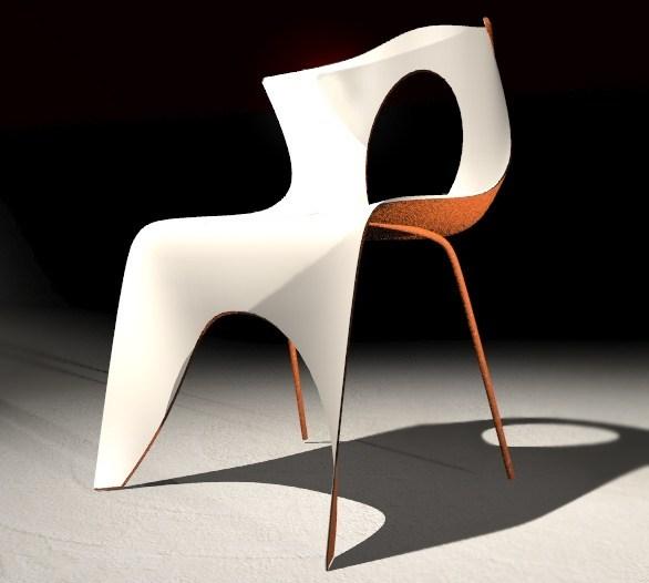 CEDRIMARTINI Стул из стекловолокна sun-id-1445430 - Вид №1