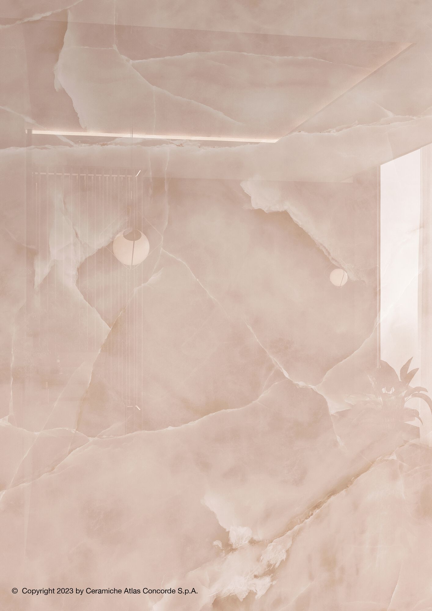 Напольное / керамогранит с эффектом оникса Atlas Concorde Marvel Onyx ARCH-00100320 - Вид №77