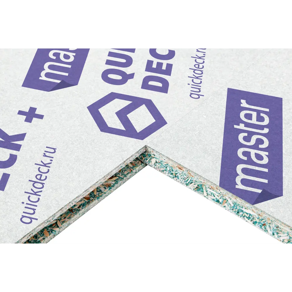 Плита ДСП 18 мм влагостойкая 600х2440 мм, 1.464 м2 QUICKDECK STLM-2074438