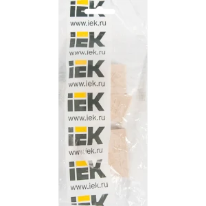 Заглушка для кабель-канала IEK 40x25 мм цвет сосна 4 шт. 82411312 STLM-2001318