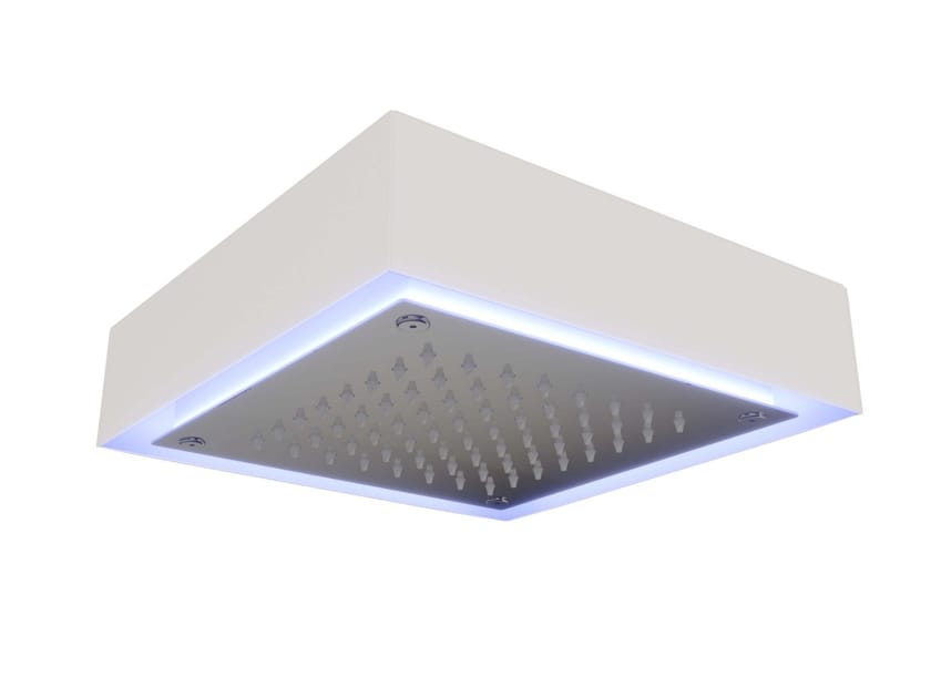 Потолочная квадратная душевая головка с освещением CRISTINA Rubinetterie душевые головки с освещением-Shower &amp ARCH-00069796