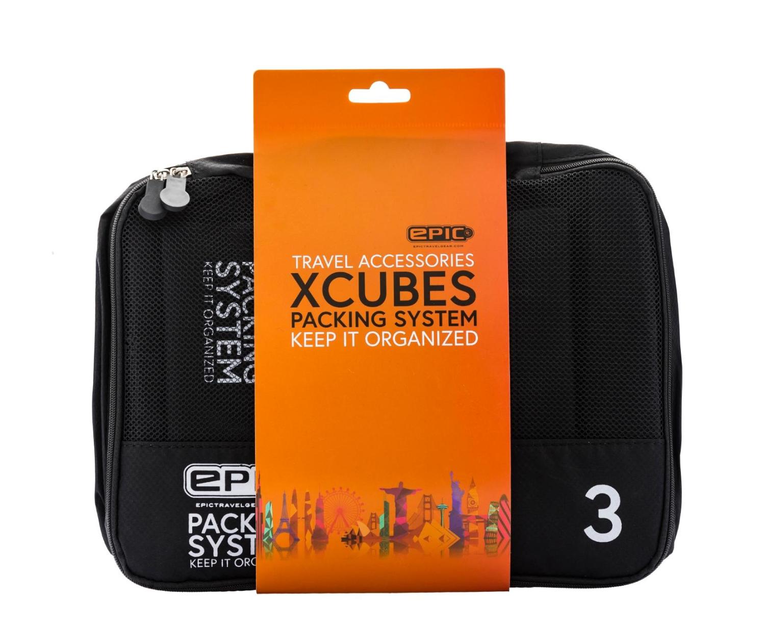 EA8043/02 Набор чехлов для упаковки вещей XCubes Packing System Epic Travel Accessories 2.0  - Вид №2