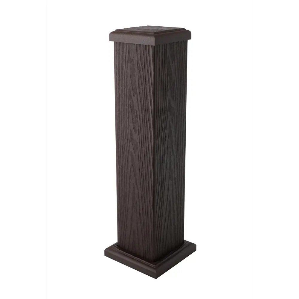 Столб T-Decks для модульных ограждений 100×100×3000 мм венге 88779119 STLM-1014811 - Вид №5