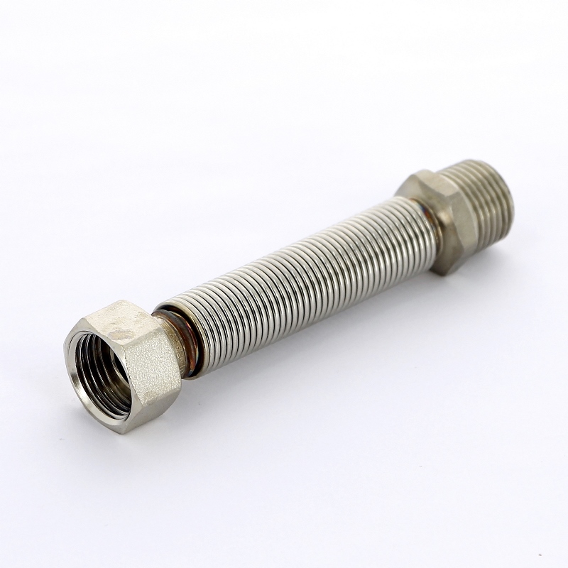 Подводка для воды НВ Flexorapid из нержавеющей стали EMMETI 1/2" 10-19.5см 02450112 - Вид №3