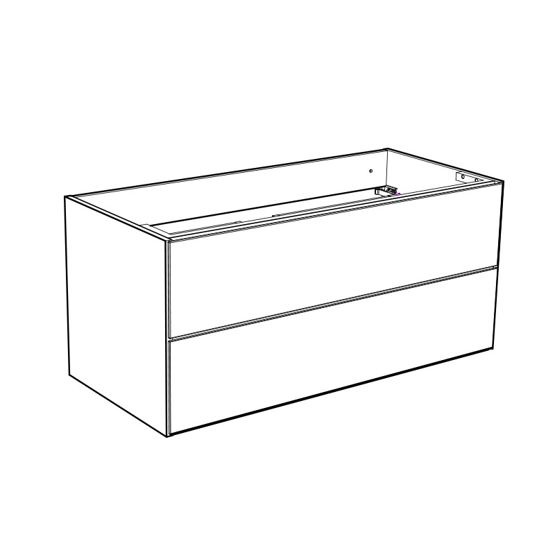 20071226 Afton Шкаф Для Умывальника 1000 Ek, Мягкое Закрытие Westerbergs Дубовый  - Вид №1