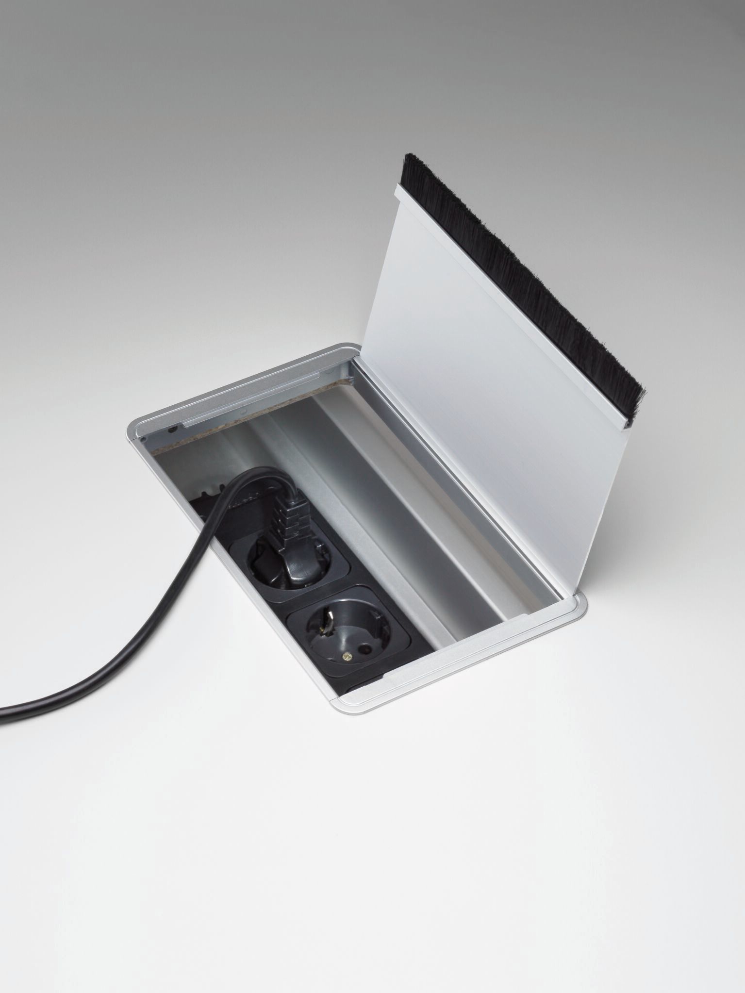 Модульный стол для совещаний из меламина с системой люверсов Haworth PLANES ARCH-00091360 - Вид №7